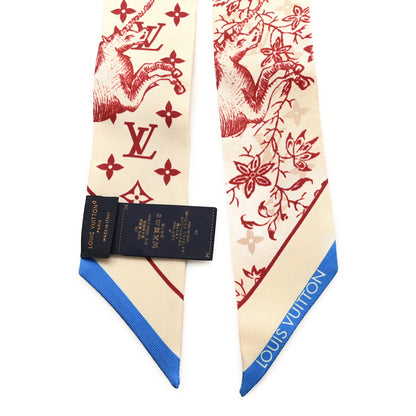 Louis Vuitton Silk Monogram Licorne BB Bandeau Beige 2 of 3