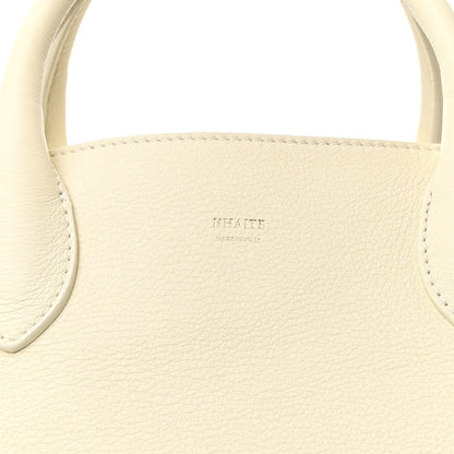Khaite Pebbled Calfskin Medium Amelia Tote Ivory 7 of 9