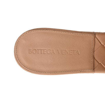 Bottega Veneta Nappa Maxi Intrecciato Lido Mule Sandals 37.5 Cipria 7 of 8