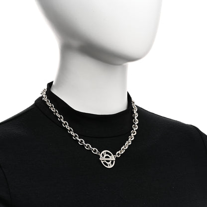 Tiffany Sterling Silver Atlas Toggle Chain Necklace 2 of 5