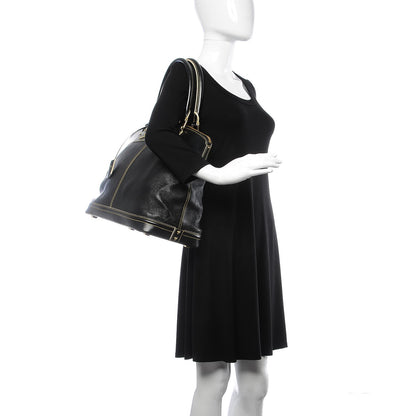Louis Vuitton Suhali Lockit GM Black 2 of 15