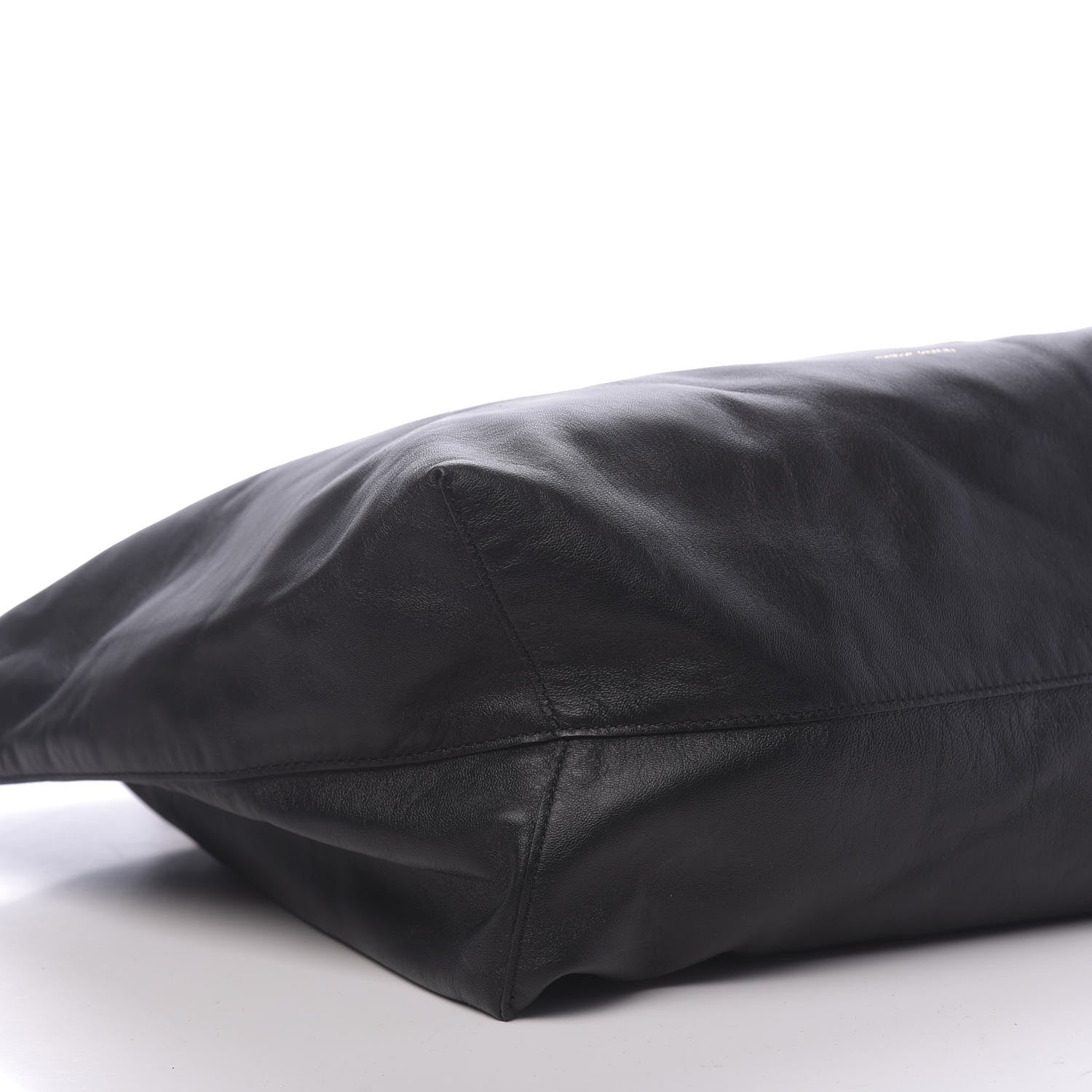 Mansur Gavriel Lambskin Oversized Tote Black 9 of 10