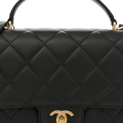 Chanel Calfskin Quilted Coco Lady Flap Black 8 of 16
