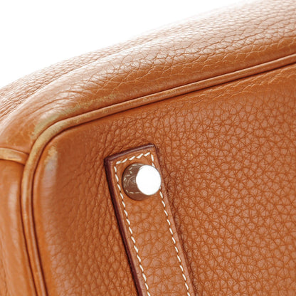 Hermes Taurillon Clemence Birkin 35 Gold 17 of 29