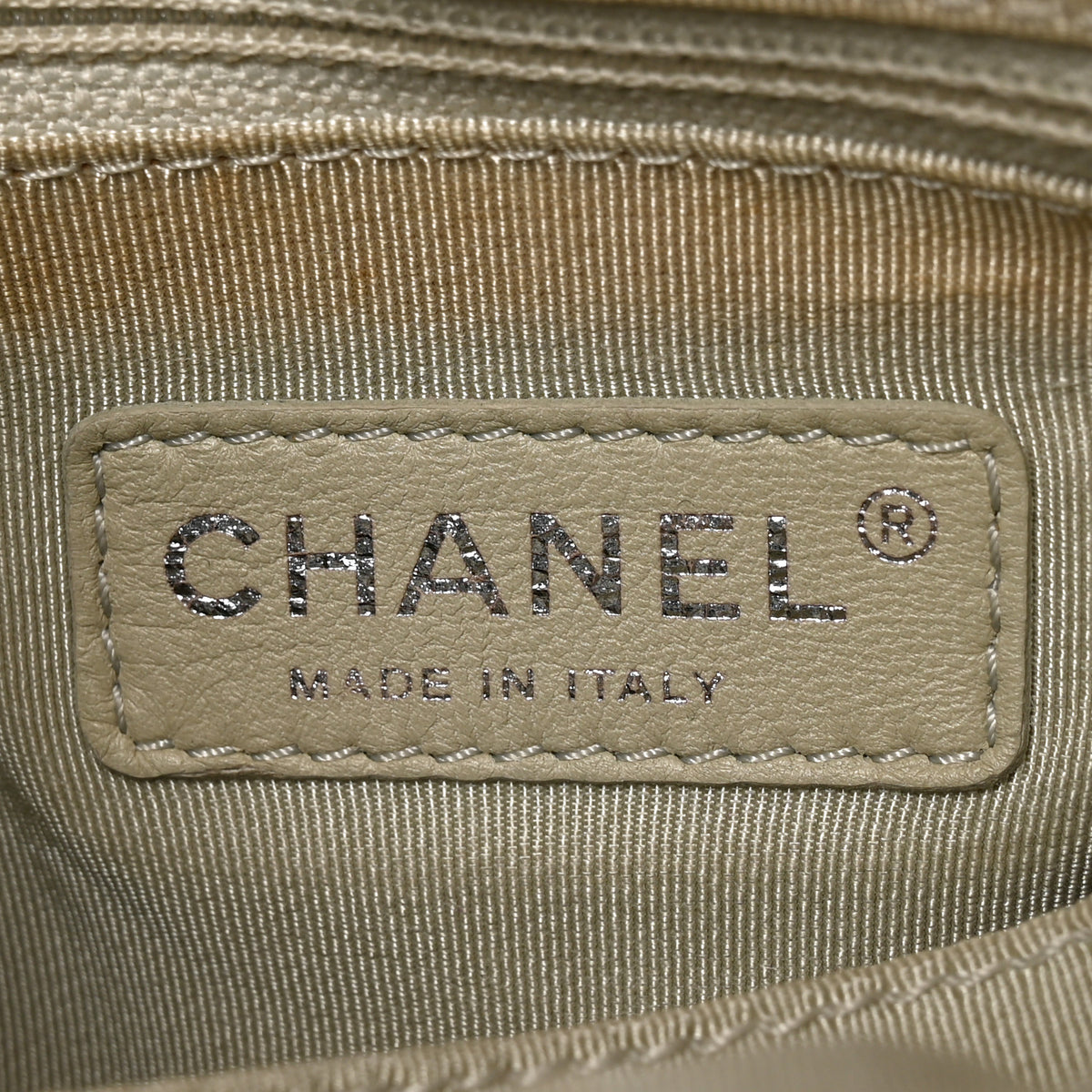 Chanel Washed Lambskin Chain Around Hobo Blue 6 of 10