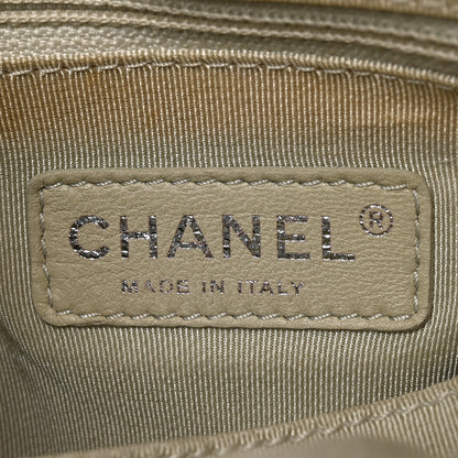 Chanel Washed Lambskin Chain Around Hobo Blue 6 of 10