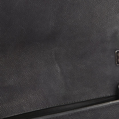 Chanel Iridescent Caviar Quilted Medium Boy Flap Black 8 of 12