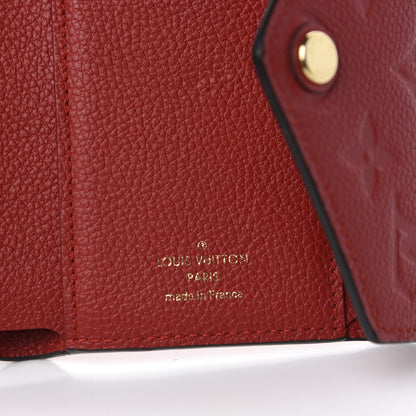 Louis Vuitton Empreinte Victorine Wallet Cherry 6 of 7