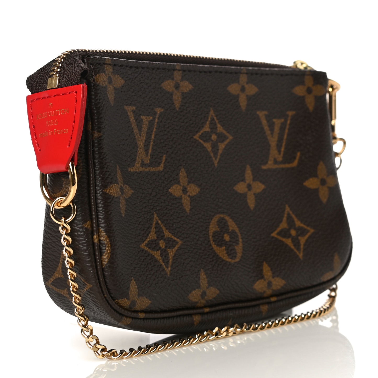 Monogram 2020 Christmas Animation Bumper Cars Mini Pochette Accessories Coquelicot