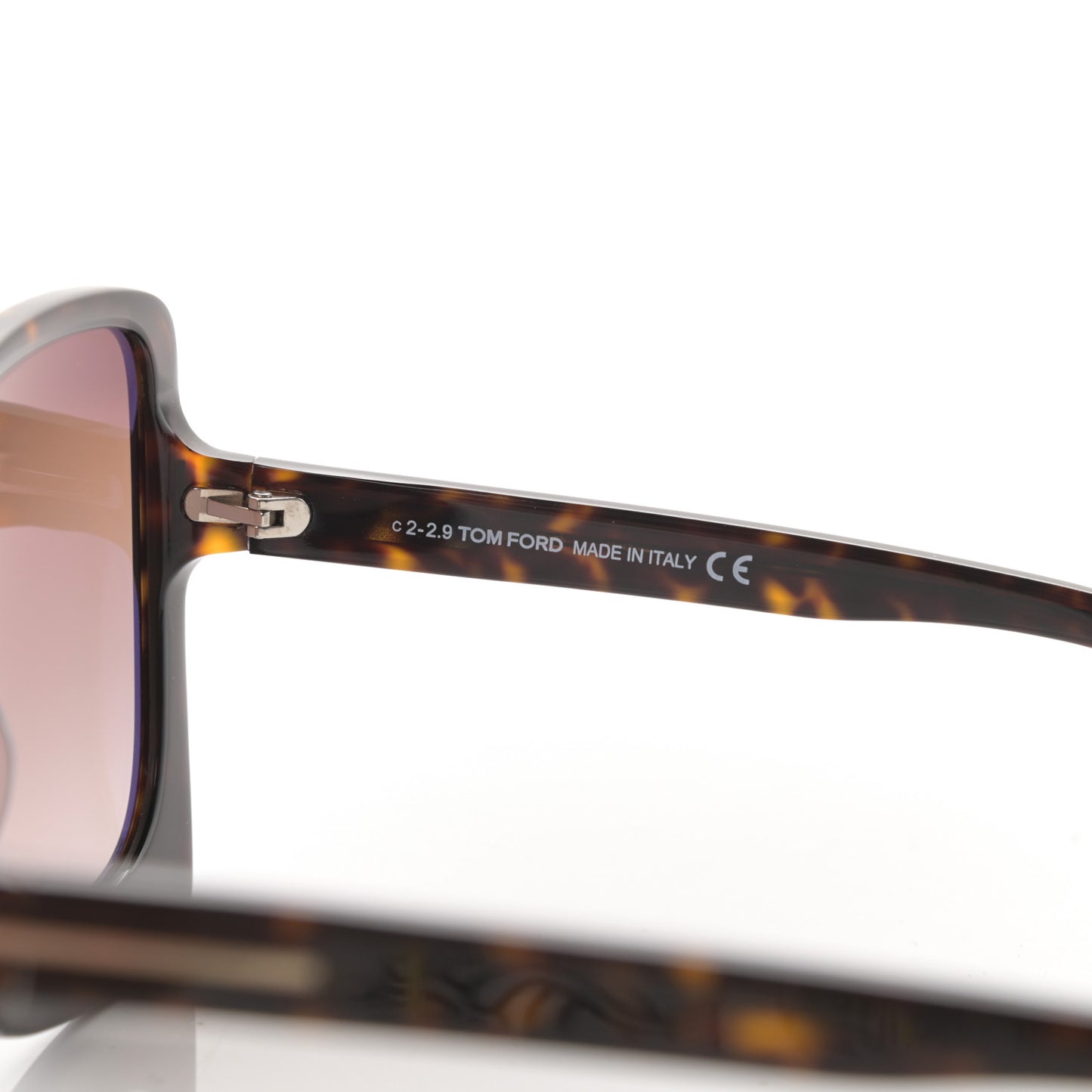 Acetate Emmanuella Sunglasses TF618 Havana