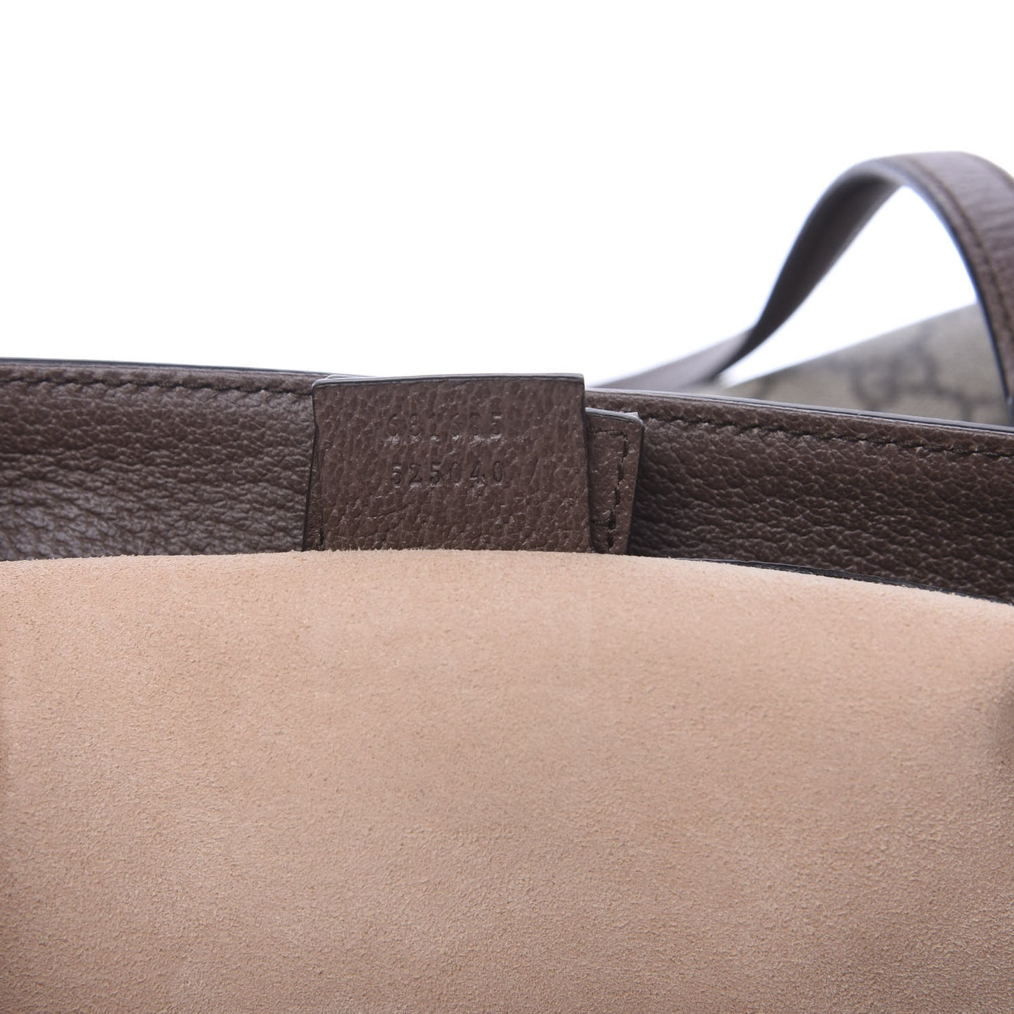 GG Supreme Monogram Medium Ophidia Shopping Tote Brown
