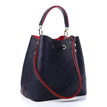 Louis Vuitton Empreinte Neonoe MM Marine Rouge 3 of 9