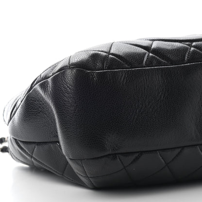 Chanel Caviar Quilted Timeless CC Soft Tote Black 8 of 9