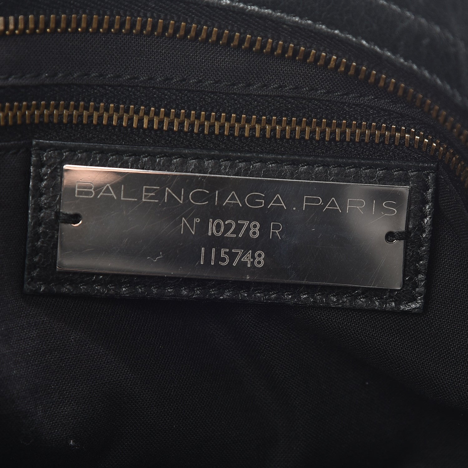 Balenciaga Agneau Classic Hardware City Black 7 of 12