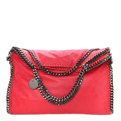 Stella McCartney Shaggy Deer Falabella Fold Over Tote Flame 1 of 9
