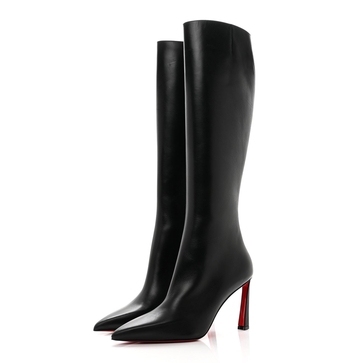 Calfskin Condora Botta 85 Knee Boots 39 Brown
