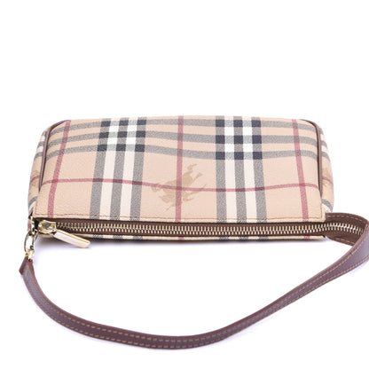 Burberry Haymarket Check Pochette Chocolate 11 of 12