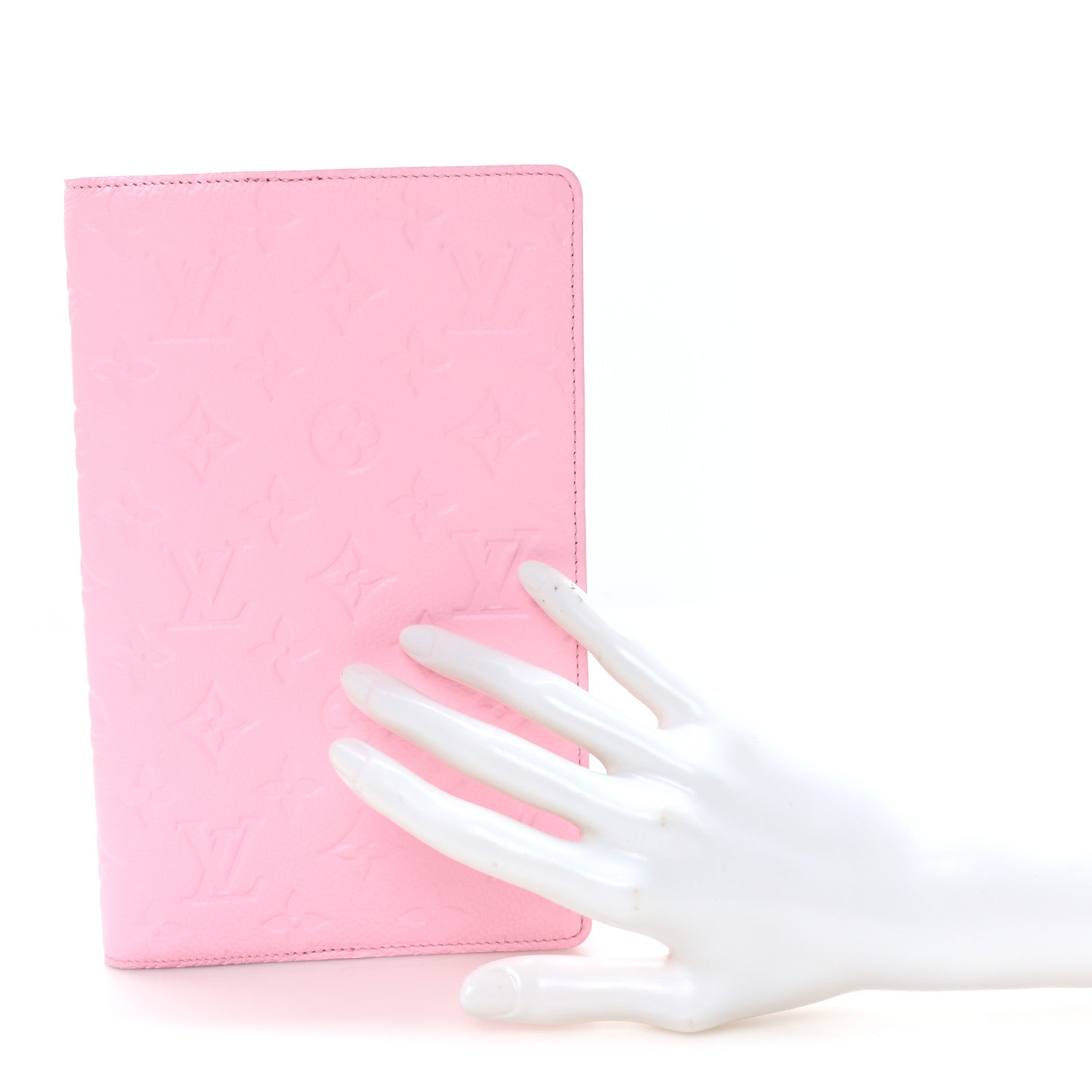 Louis Vuitton Empreinte Monogram Emily Notebook Cover MM Cotton Candy 2 of 6