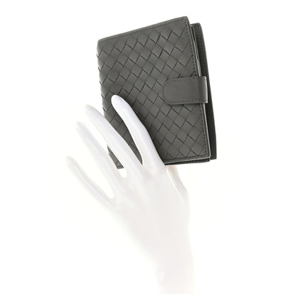 Bottega Veneta Nappa Intrecciato Mini Wallet Grey 2 of 12