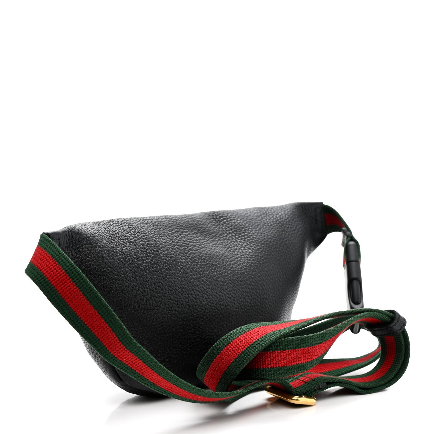 Gucci Grained Calfskin Small Logo Belt Bag Black 3 of 11