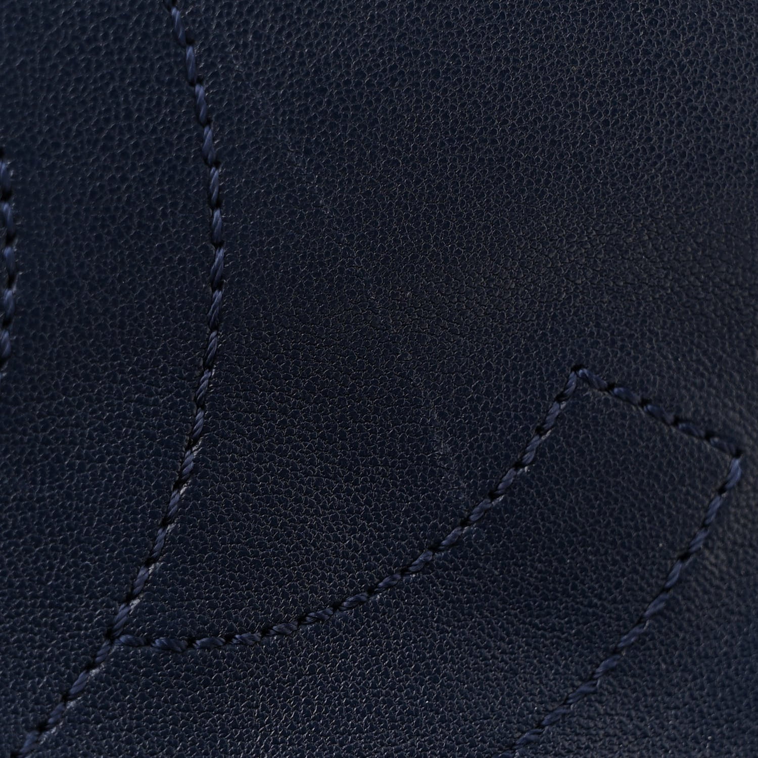 Chanel Sheepskin Quilted Vintage Mademoiselle Flap Dark Navy 14 of 15