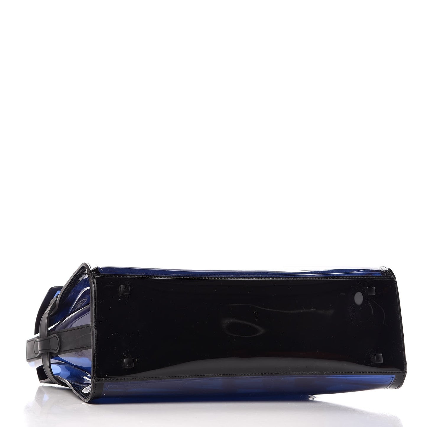PVC Tempete Dark Night Satchel Blue De Prusse