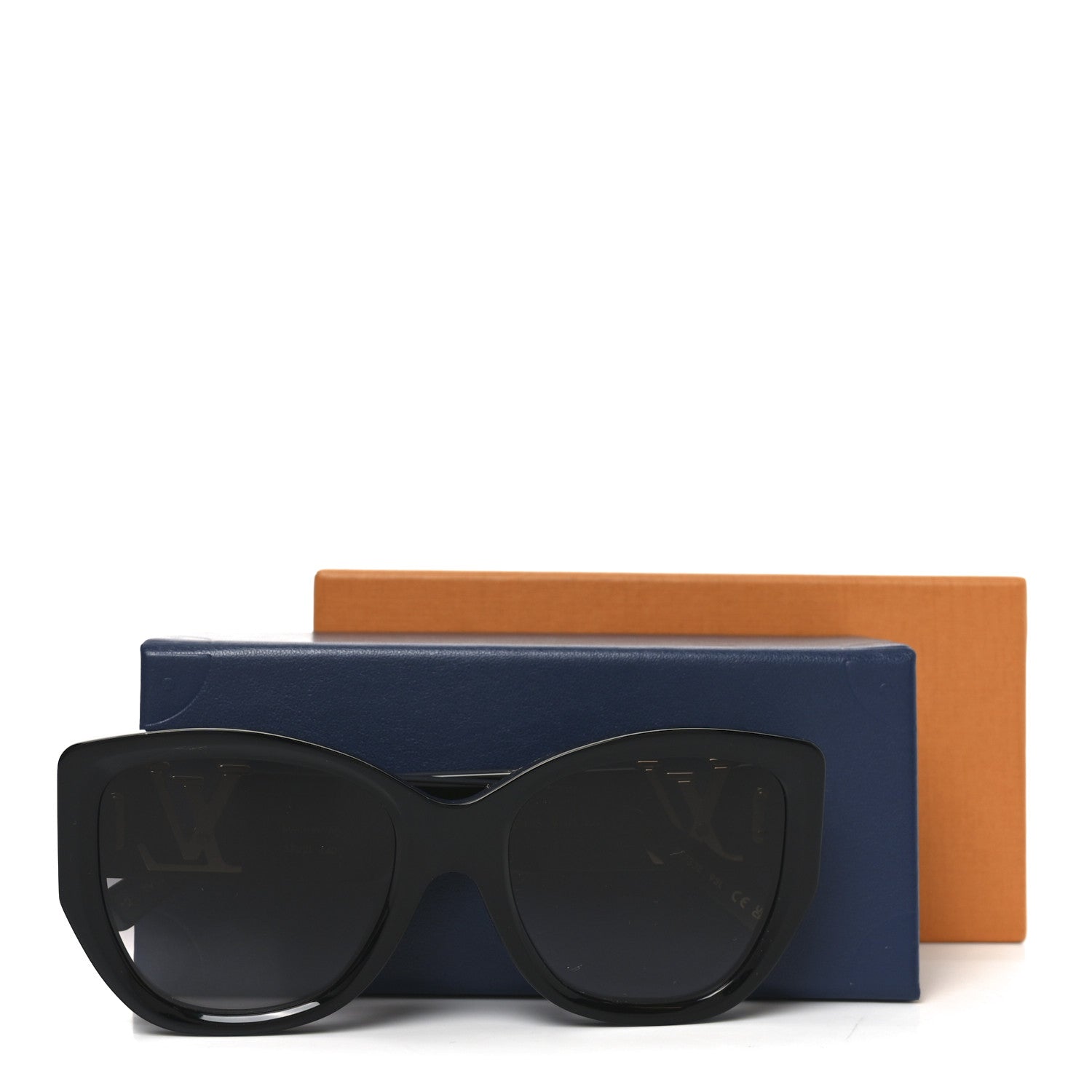 Louis Vuitton LV Icon Cat Eye Sunglasses Z1733E Black 1850978