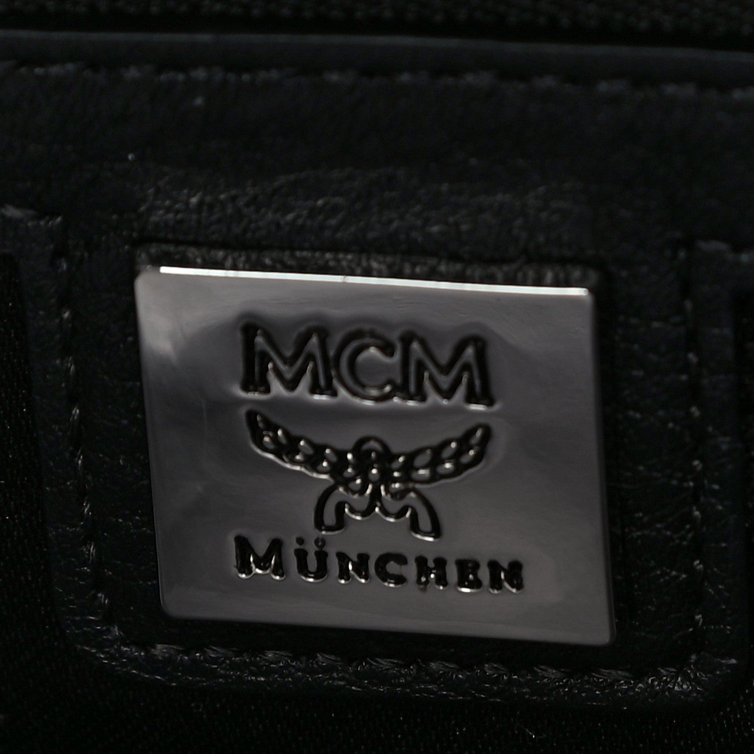MCM Metallic Visetos Studded Small Dual Stark Backpack Silver 5 of 15