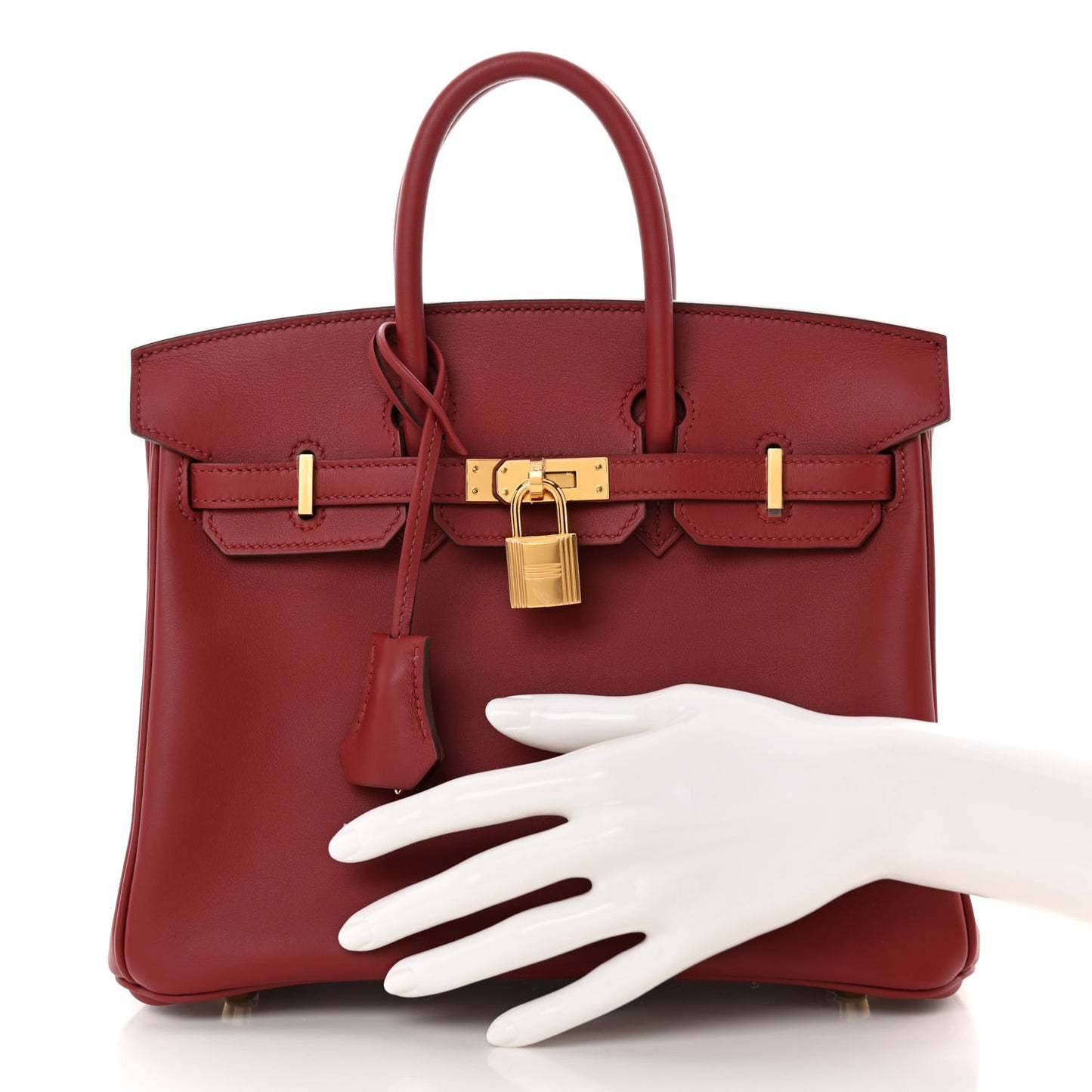 Veau Jonathan Birkin 25 Rouge Vif