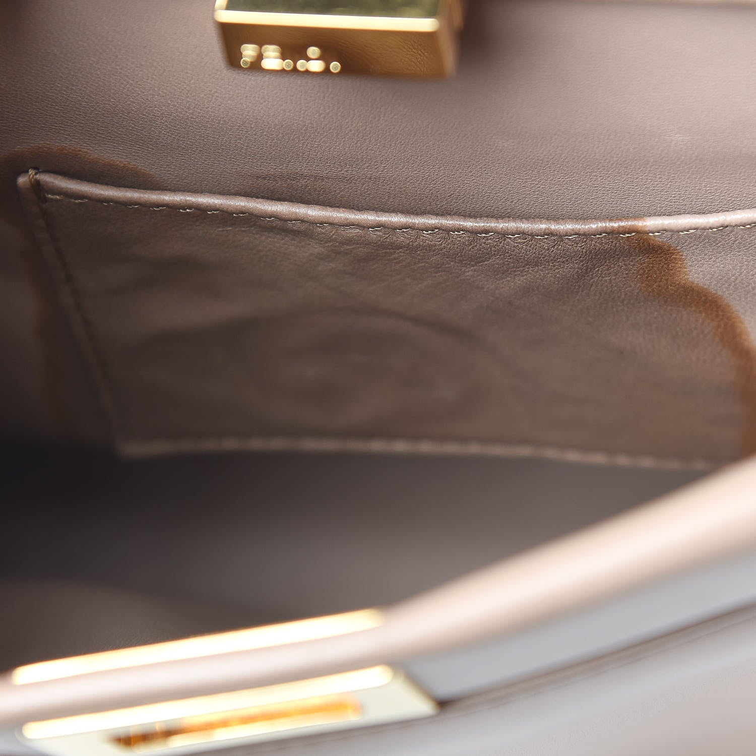 Fendi Nappa Mini Peekaboo Iconic Satchel Ratmusquet 16 of 17