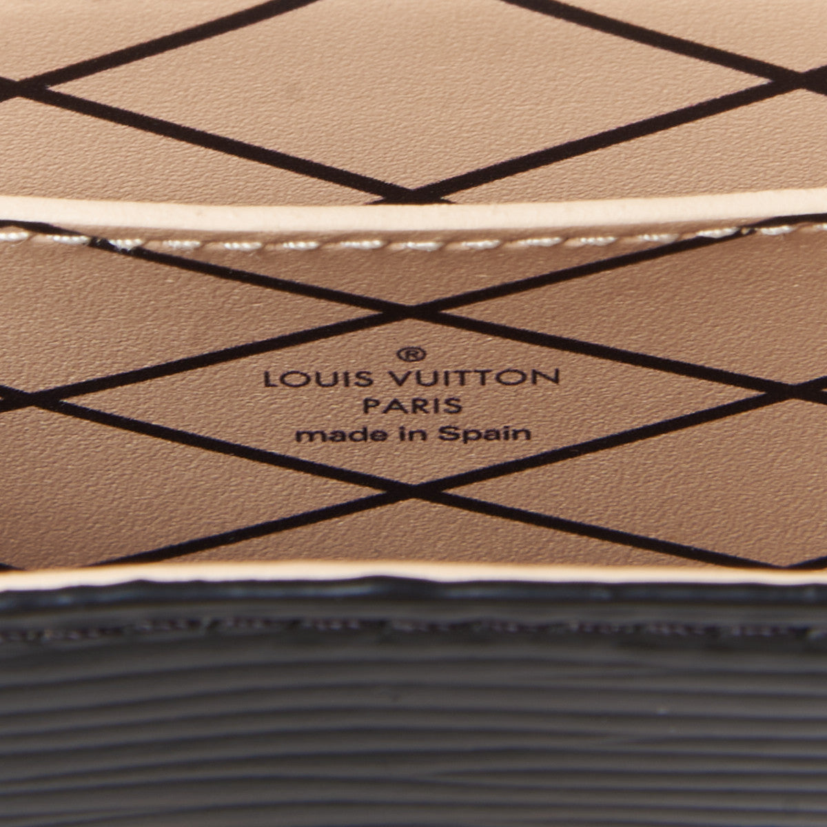 Louis Vuitton Epi Pochette Trunk Verticale Black 6 of 9
