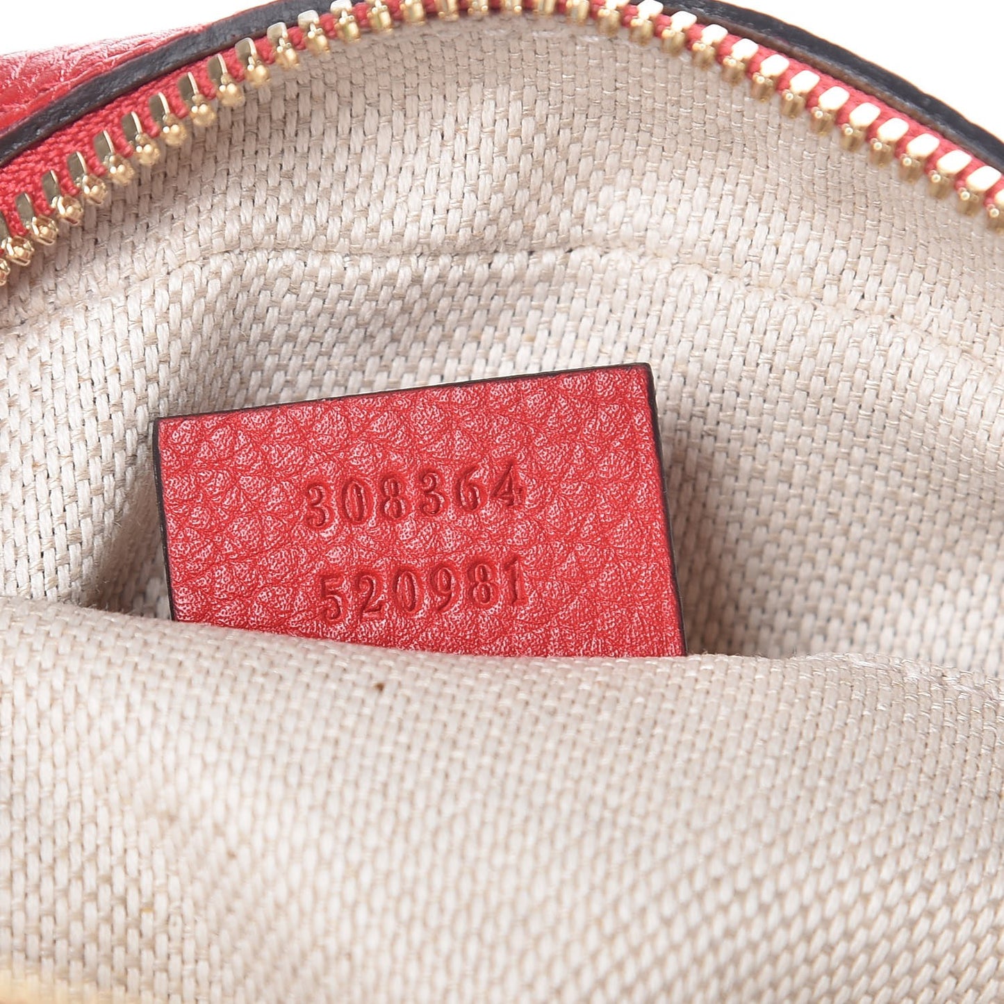 Pebbled Calfskin Small Soho Disco Bag Tabasco Red
