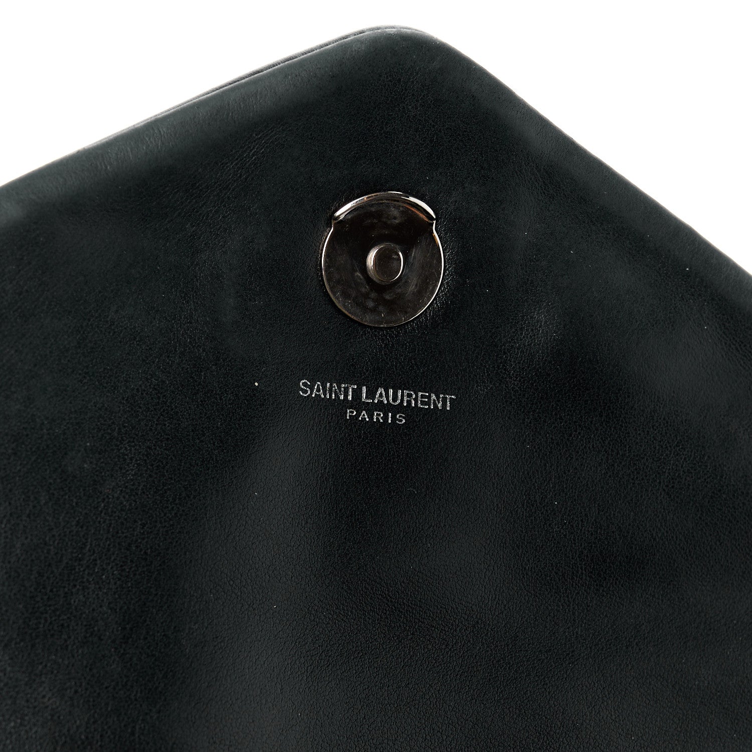 Saint Laurent Calfskin Y Quilted Monogram Medium Loulou Chain Satchel Black 8 of 15