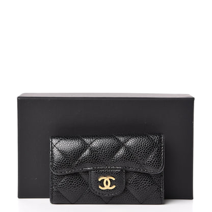 Chanel Caviar Quilted 6 Key Holder Black 10 of 10