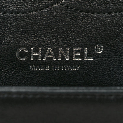 Chanel Patent Quilted Jumbo Double Flap Black 6 of 13
