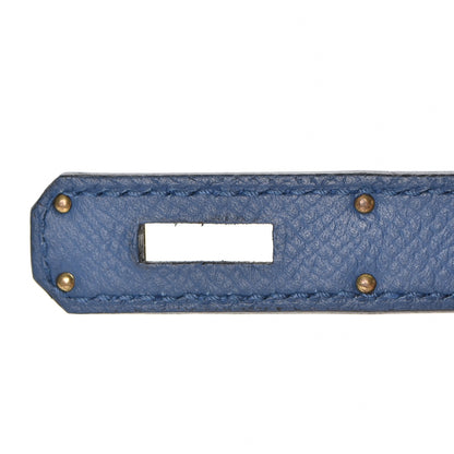 Hermes Epsom Birkin 35 Bleu Agate 32 of 45