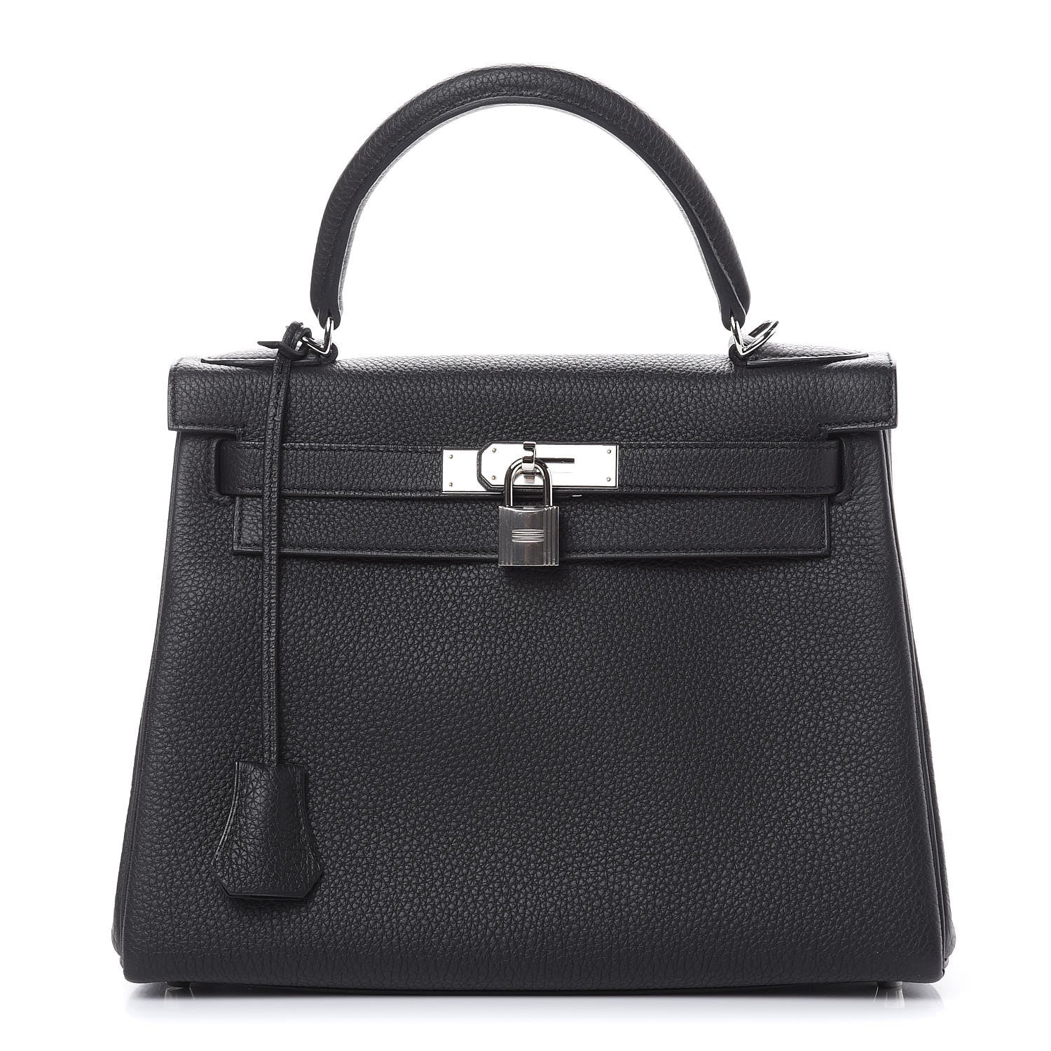 Hermes Togo Kelly Retourne 28 Black 1 of 32