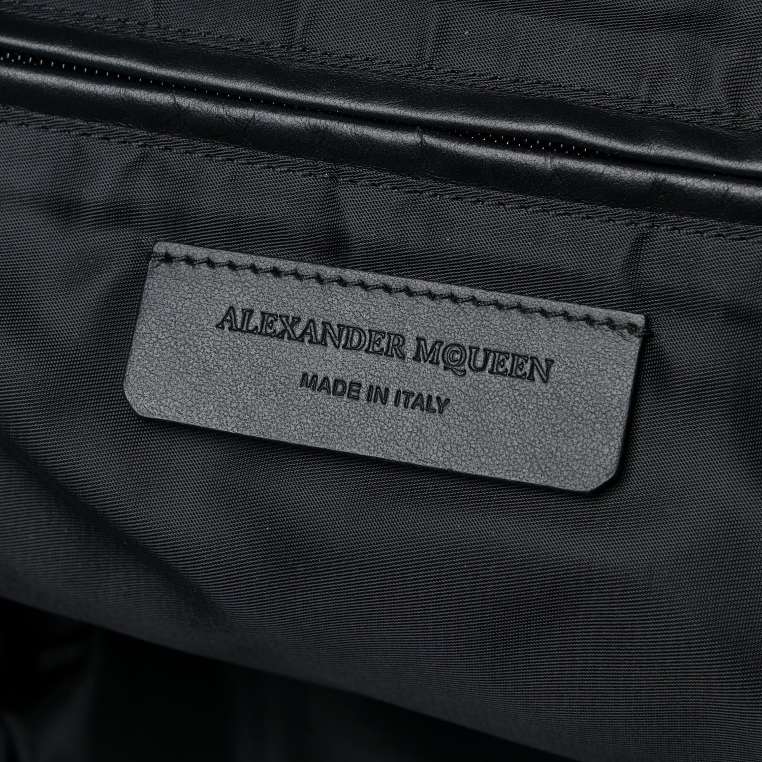 Alexander McQueen Nylon Lion Skull Backpack Black 7 of 16