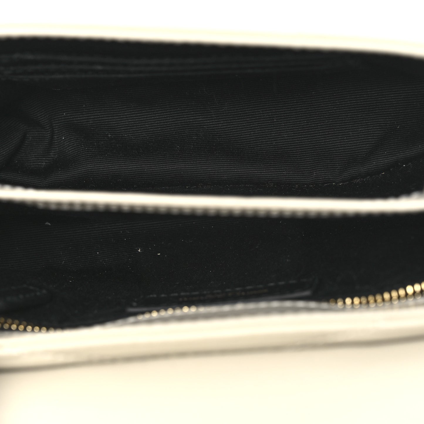 Calfskin Y Quilted Monogram Toy Loulou Crossbody Bag Blanc Vintage