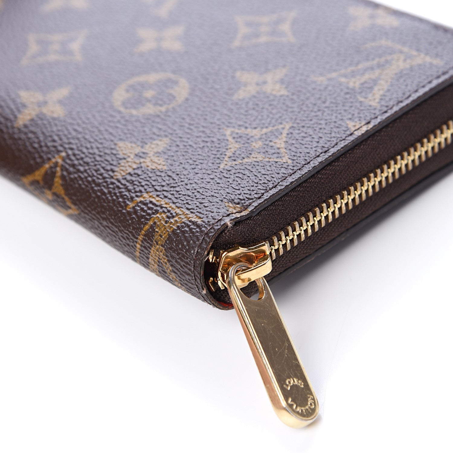 Louis Vuitton Monogram Zippy Wallet Coquelicot 7 of 8