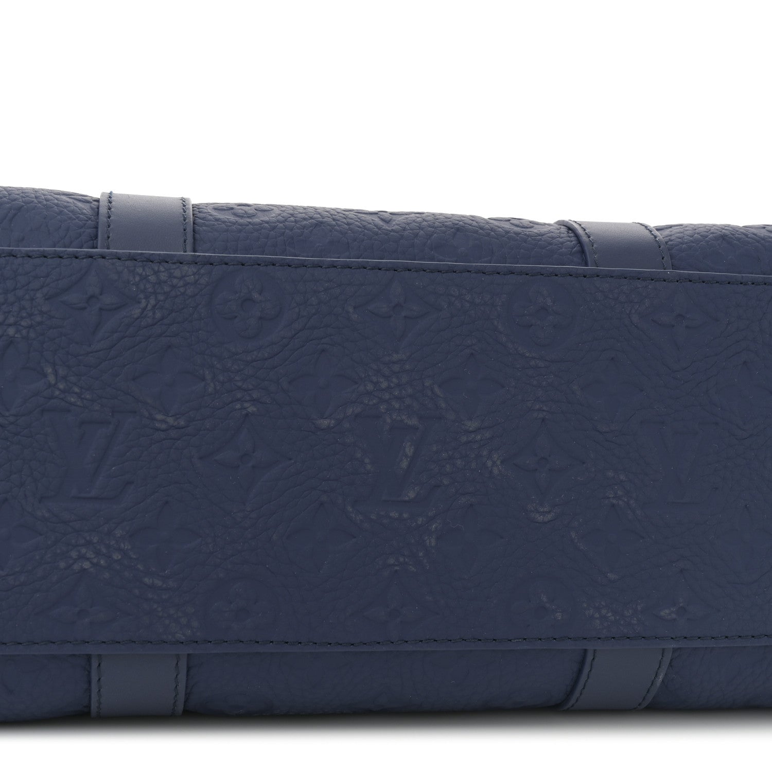 Louis Vuitton Taurillon Monogram Sac Plat 24H Sapphire 10 of 10