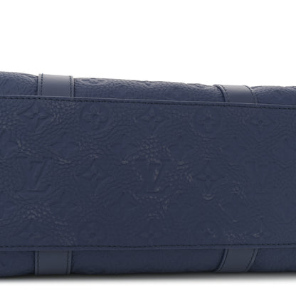 Louis Vuitton Taurillon Monogram Sac Plat 24H Sapphire 10 of 10