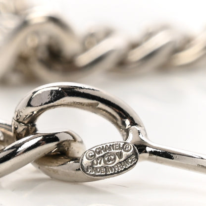 Chanel Metal CC Chain Logo Belt Silver 3 of 4