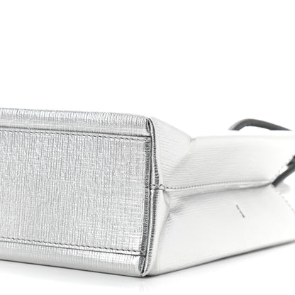Balenciaga Calfskin Logo XXS Shopping Tote Gris Fossile 8 of 8