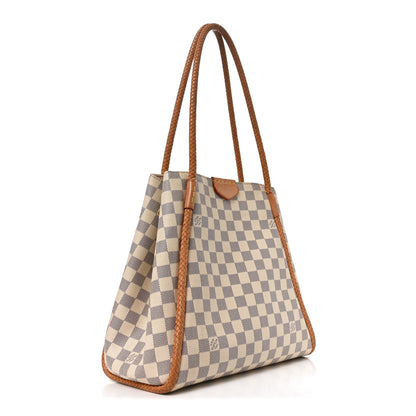 Louis Vuitton Damier Azur Propriano Rose Ballerine 3 of 9