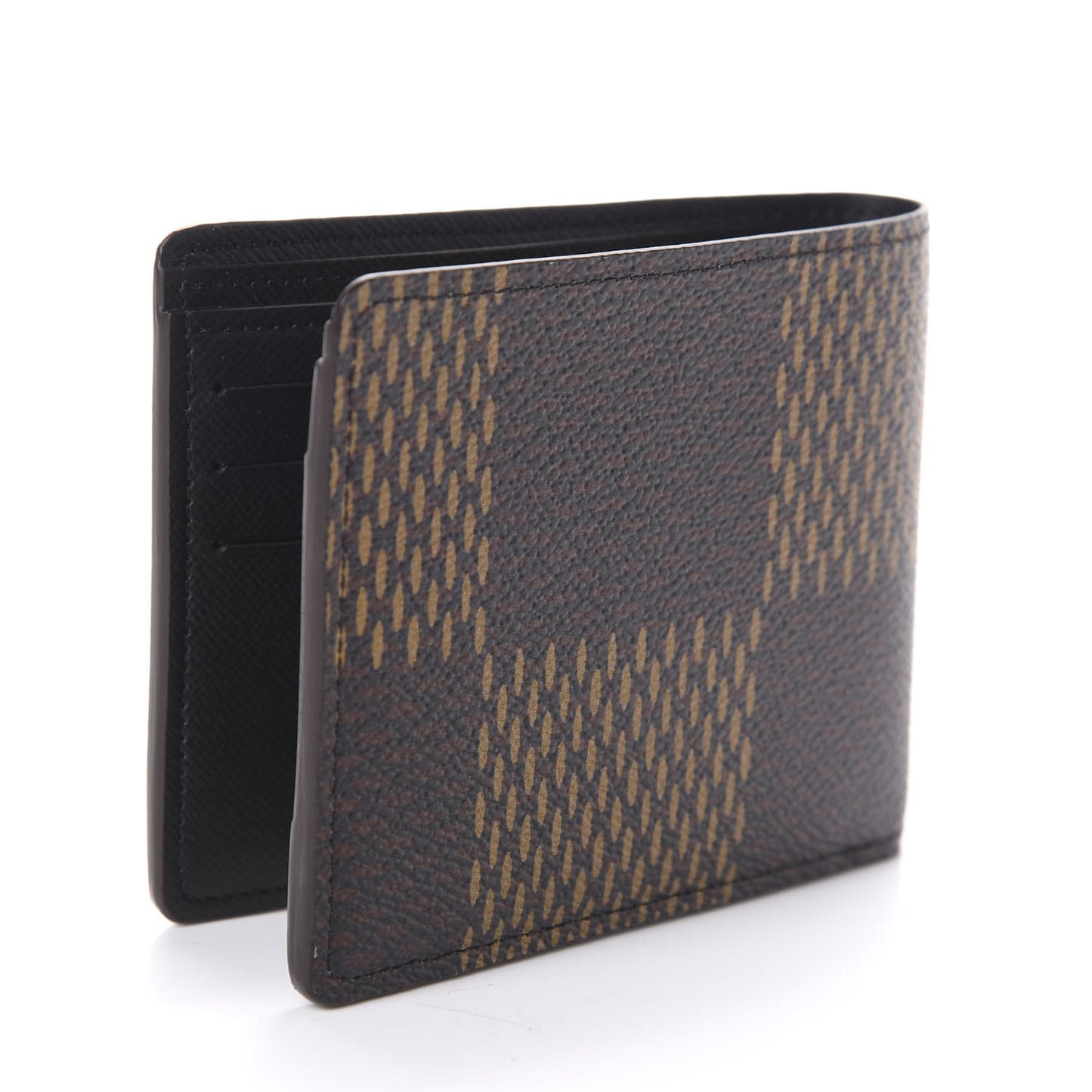 X NIGO Giant Damier Ebene Tortoise Multiple Wallet