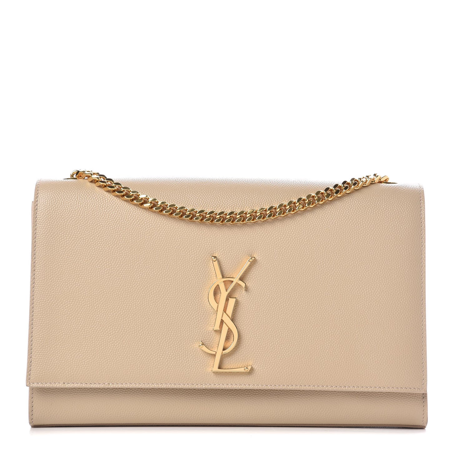 Grain De Poudre Medium Monogram Kate Satchel Nude Powder