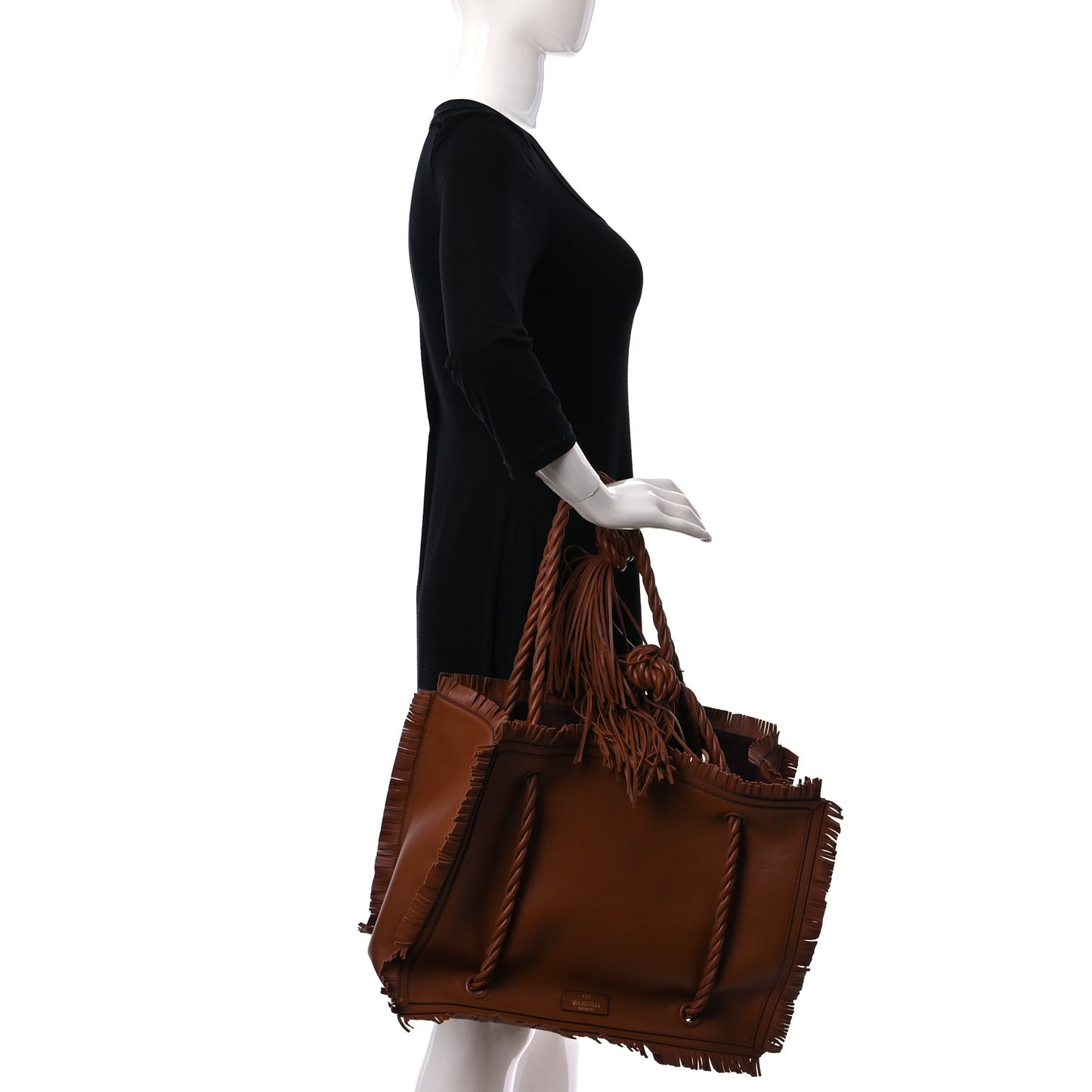 Calfskin The Rope Shopper Tan