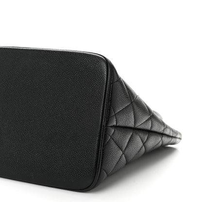 Chanel Caviar Quilted Medallion Tote Black 10 of 10