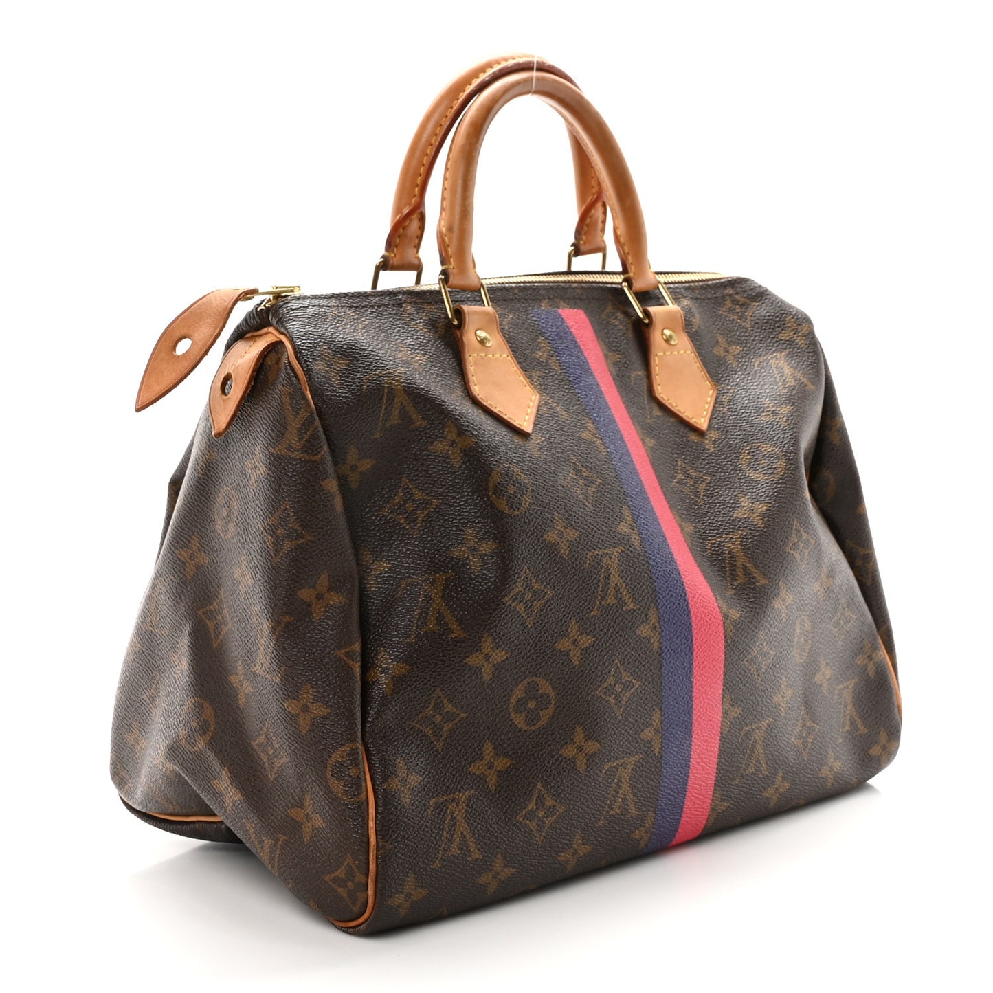Monogram My LV Heritage Speedy 30 Fuchsia Violet
